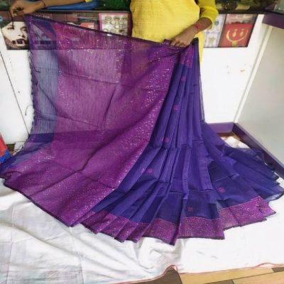 REGULAR MUSLIN SEQUENCE SAREE