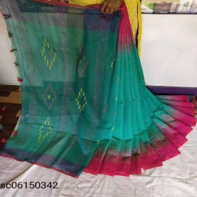 TRADITIONAL IKKAT HANDLOOM SAREE