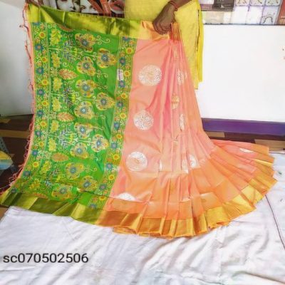 TRADITIONAL LOOKING MEM SAHAB SILK SAREE