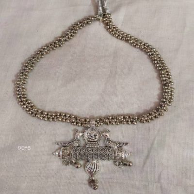 WOMEN’S OXIDISE STYLISH TRADITIONAL LONG NECKLACE SET